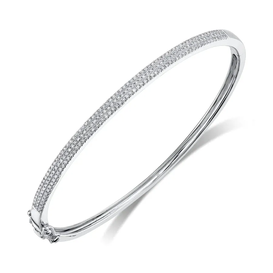 0.52CT DIAMOND PAVE BANGLE - SC55002256ZS