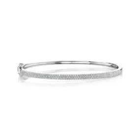 0.52CT DIAMOND PAVE BANGLE - SC55002256ZS