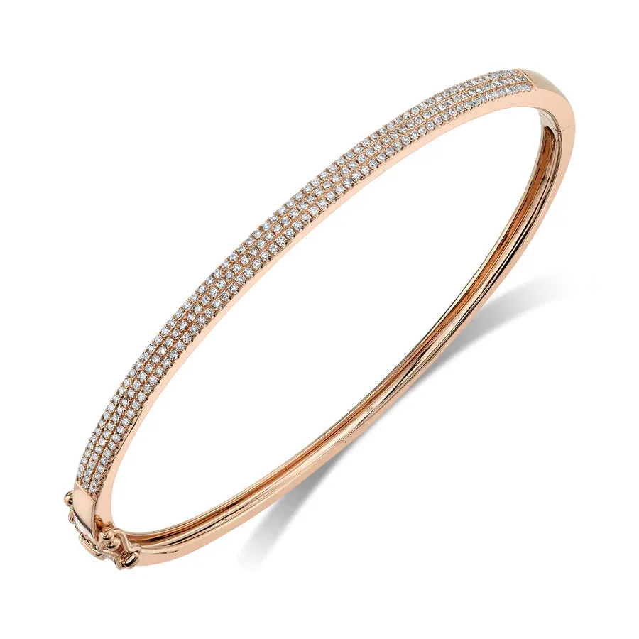 0.52CT DIAMOND PAVE BANGLE - SC55002256ZS