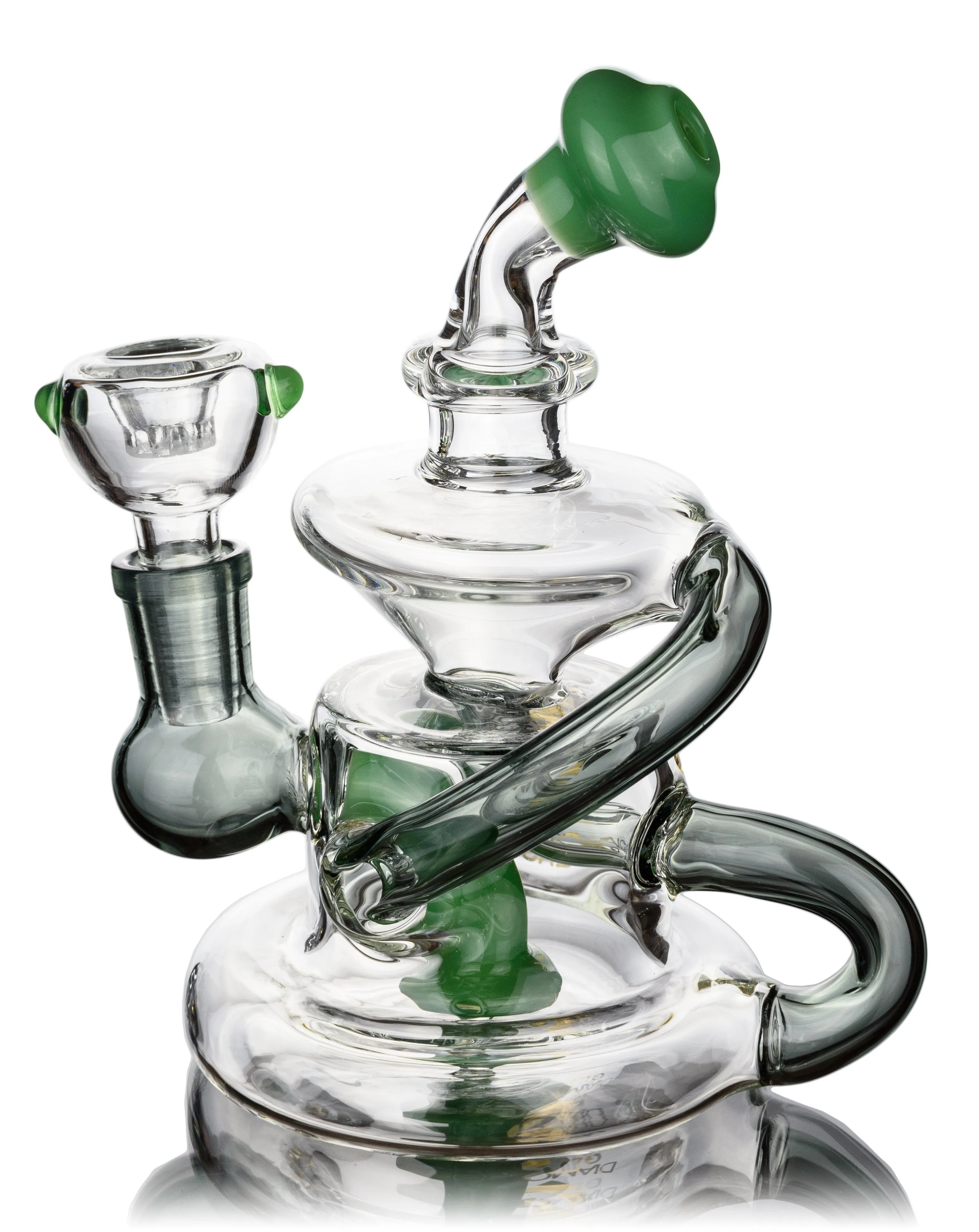 6 Showerhead Recycler, by Diamond Glass (free banger included)