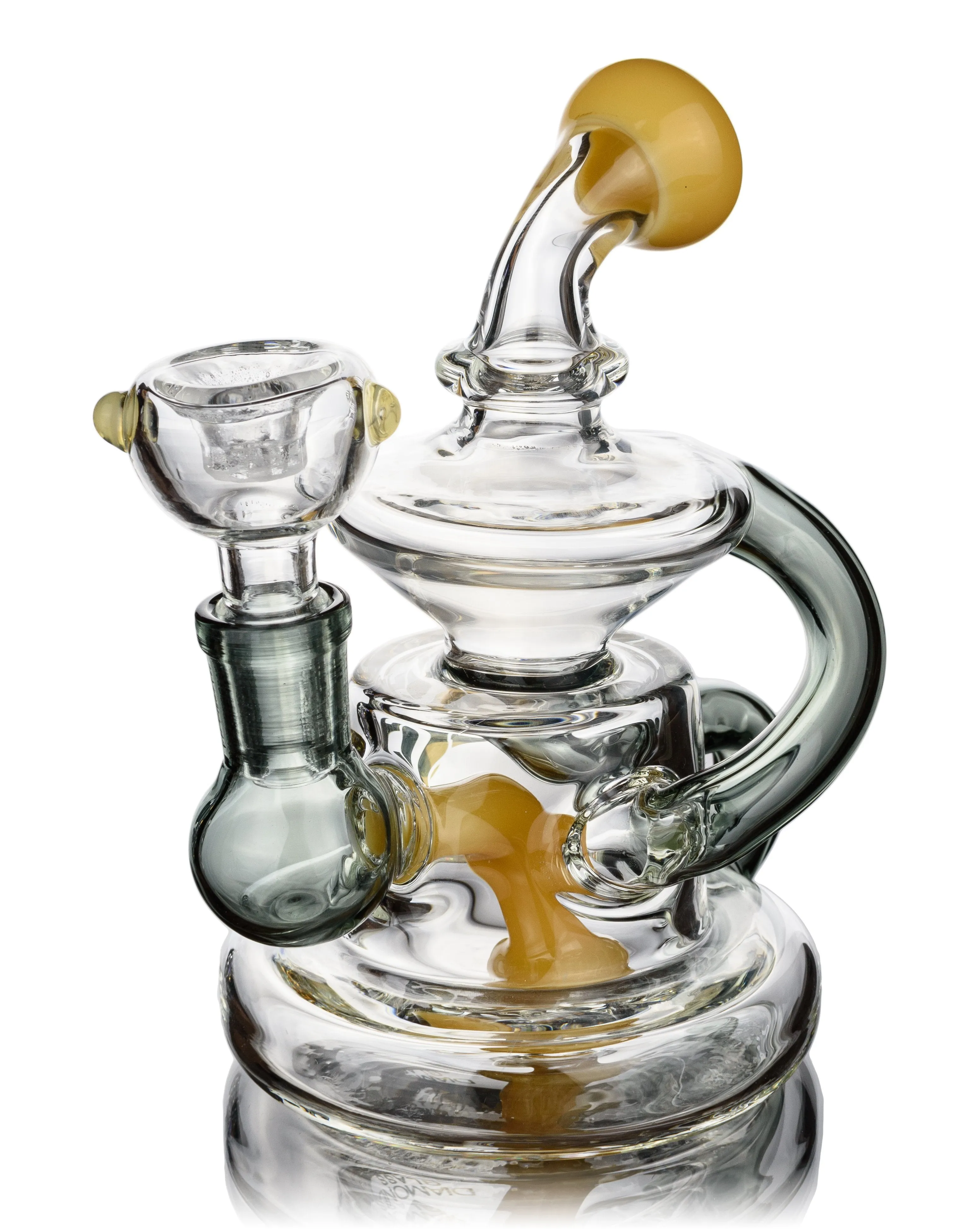 6 Showerhead Recycler, by Diamond Glass (free banger included)