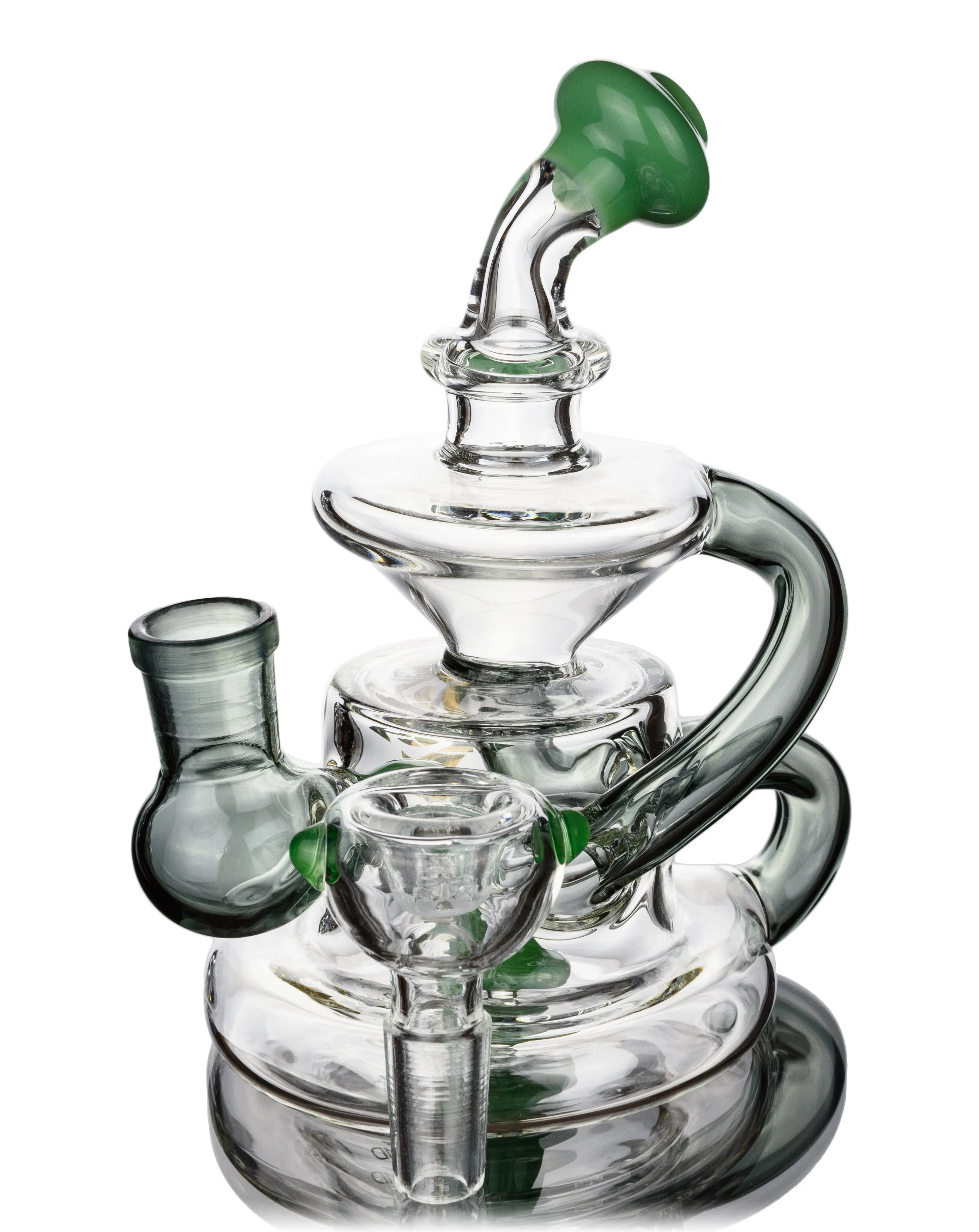 6 Showerhead Recycler, by Diamond Glass (free banger included)