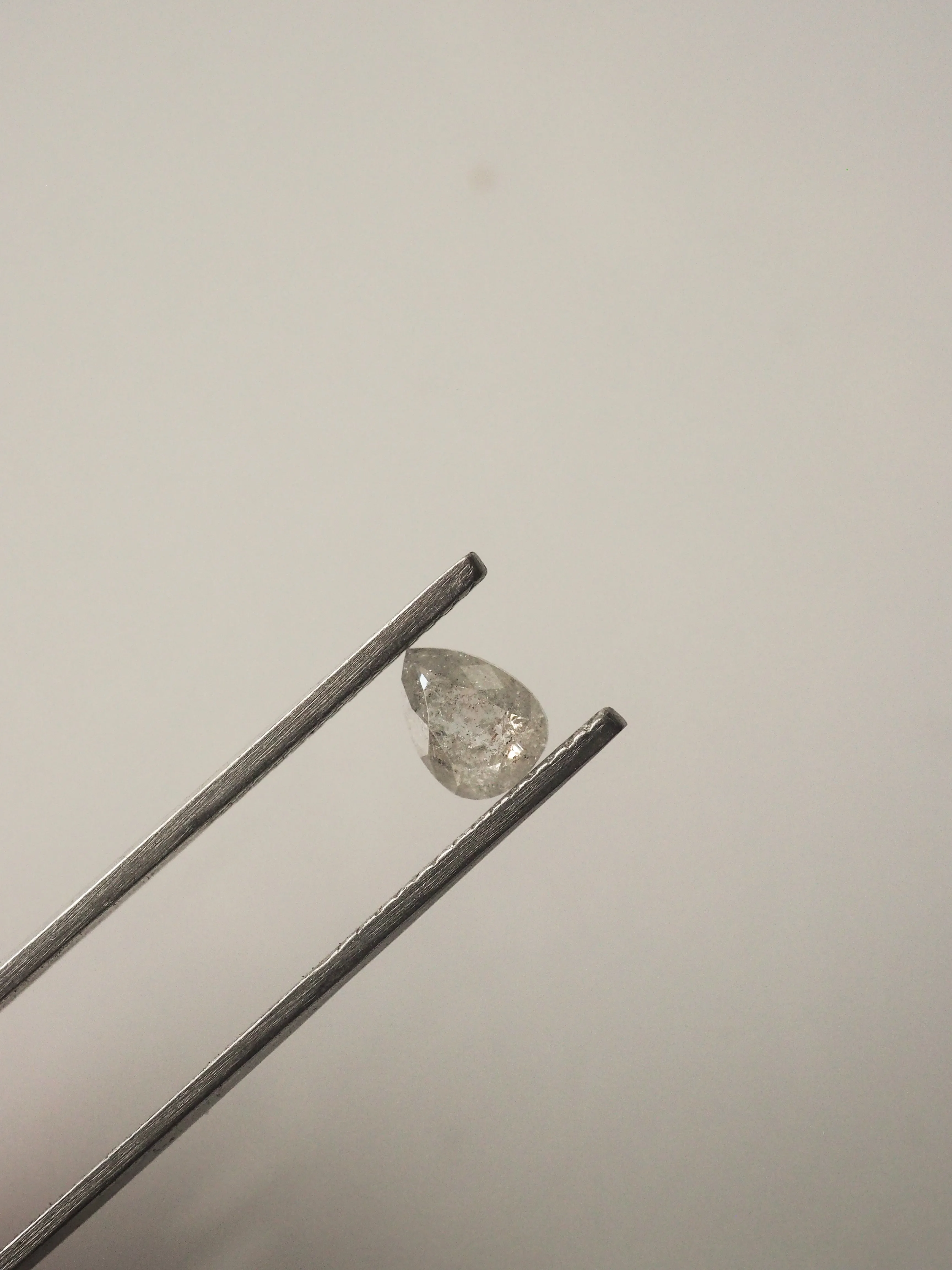 .68 CT PEAR ROSE CUT DIAMOND