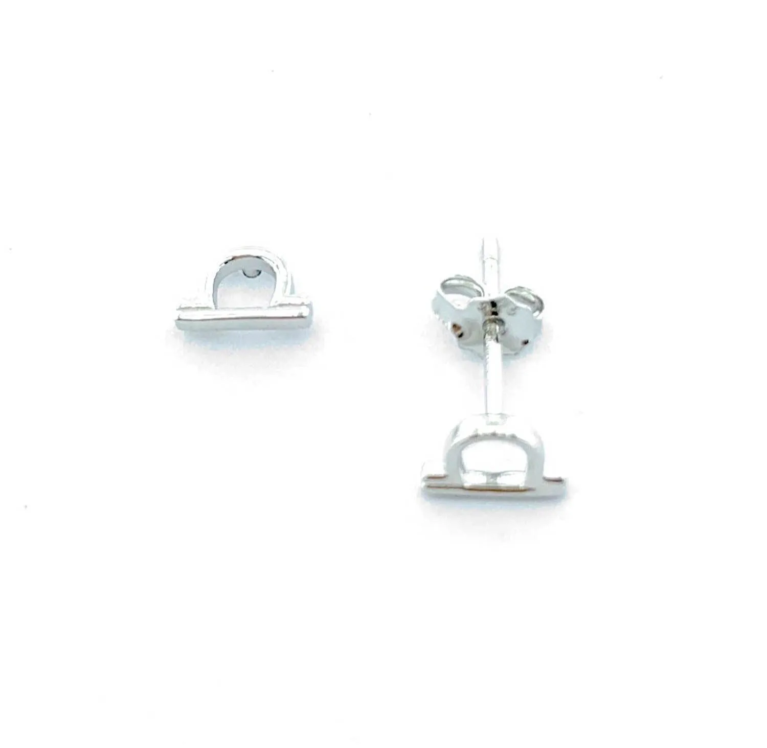 925 Silver Libra Stud Constellation Earring