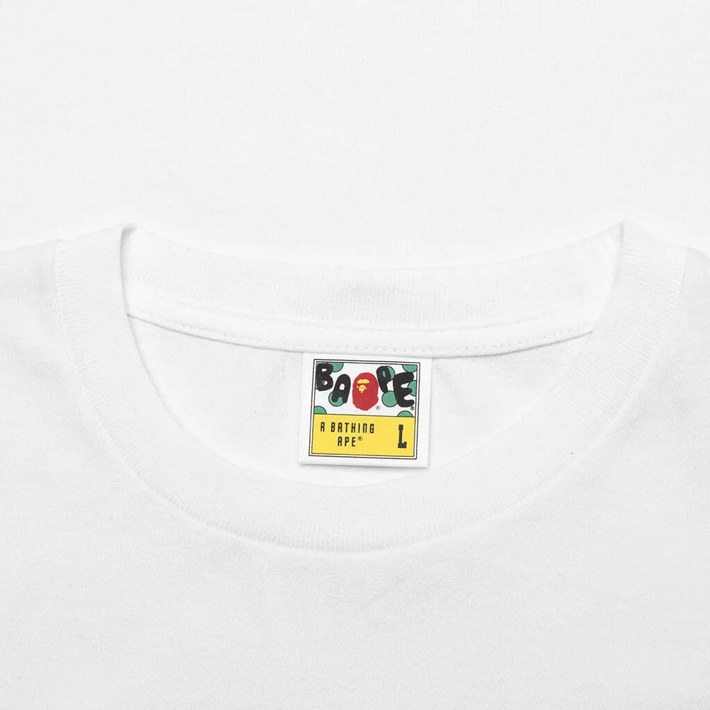 ABC Camo College Tee - White/Gray