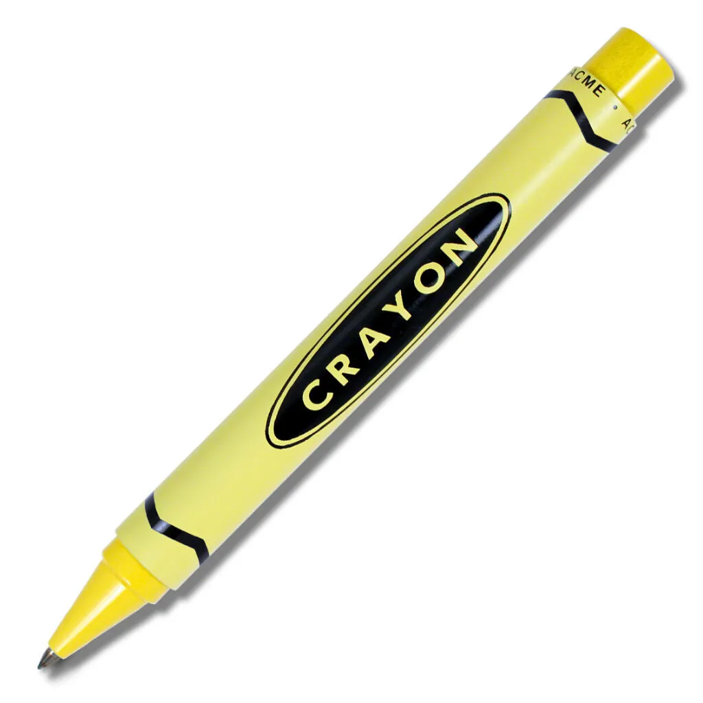 ACME Crayon Retractable Roller Ball Pen Adrian Olabuenaga