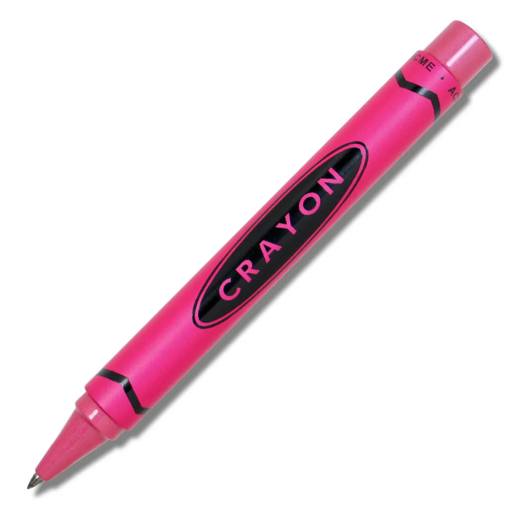 ACME Crayon Retractable Roller Ball Pen Adrian Olabuenaga