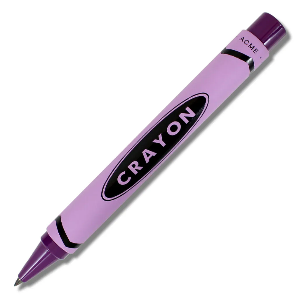 ACME Crayon Retractable Roller Ball Pen Adrian Olabuenaga