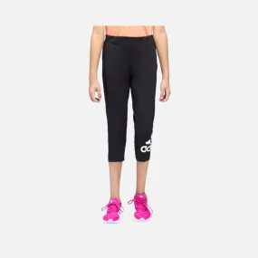 Adidas Girls LIN Tights (7-15 Year) -Black