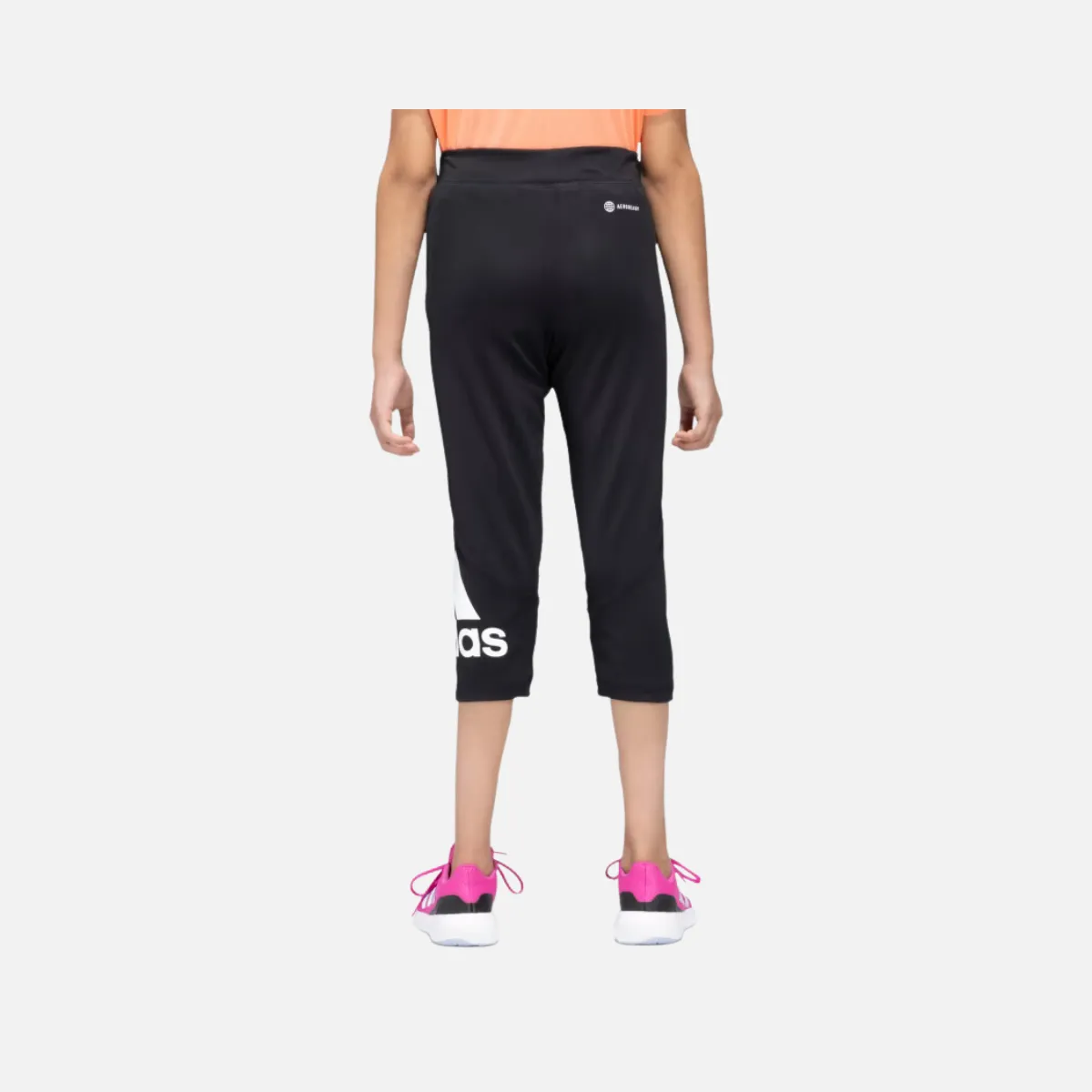 Adidas Girls LIN Tights (7-15 Year) -Black