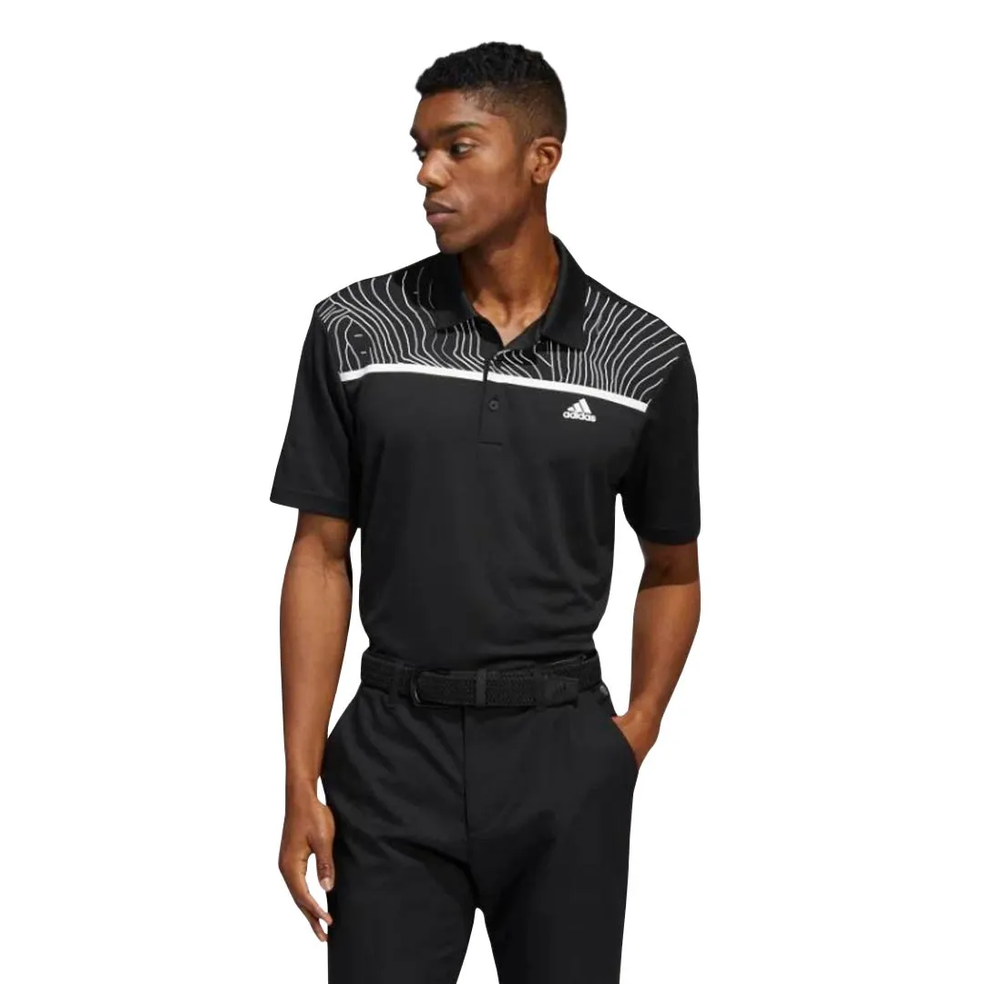 adidas - Men's Core Chest Print Polo (HF9158)