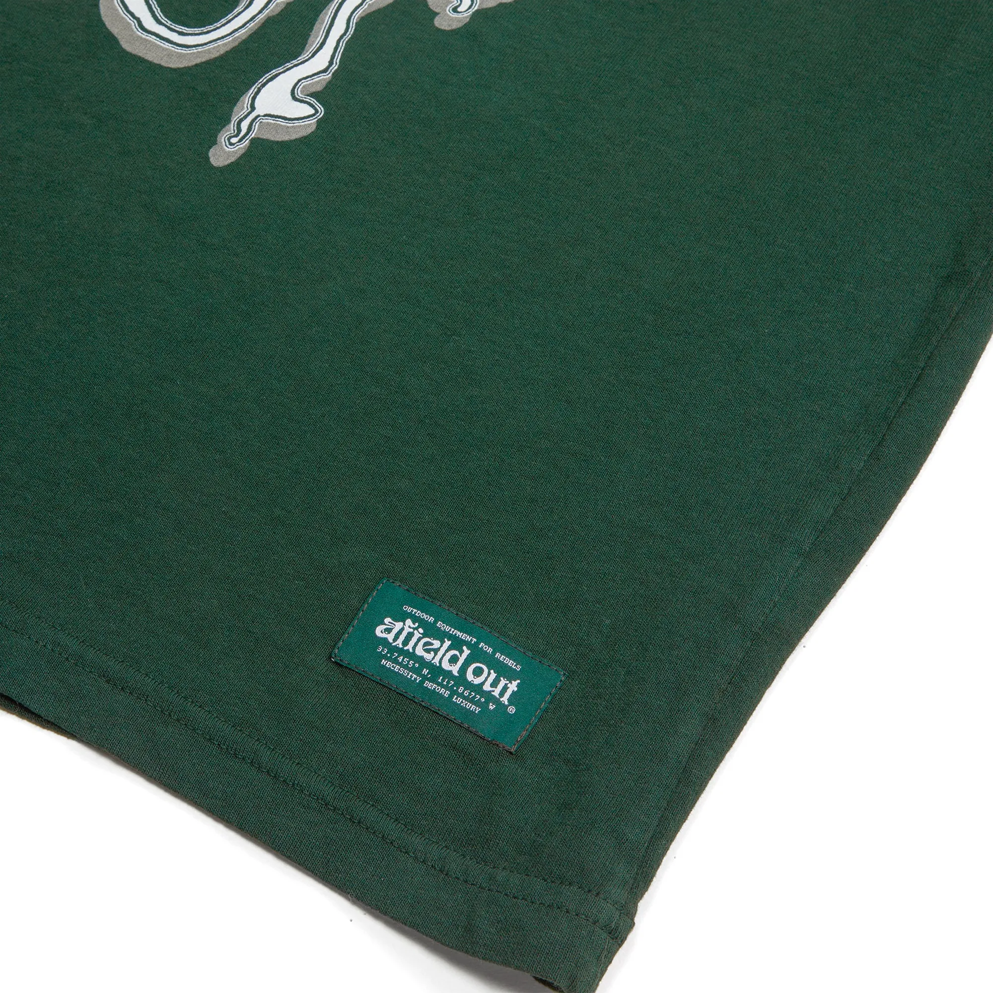 Afield Out Range Tee Forest Green