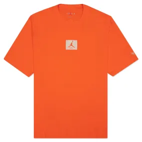 Air Jordan x Shelflife T-Shirt - Safety Orange/Rattan