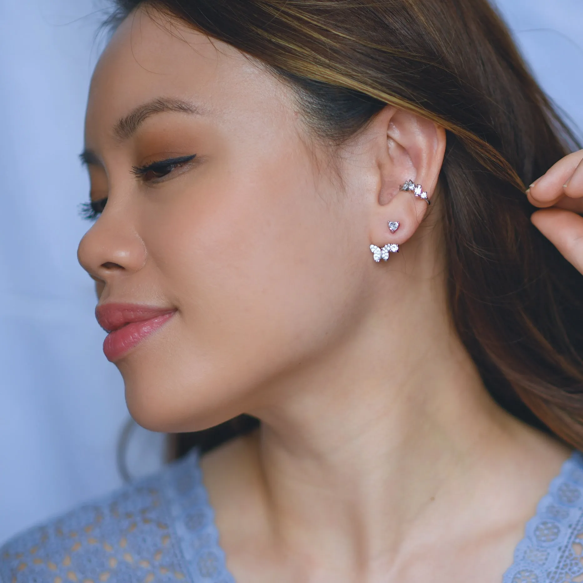 Amelia Ear Jacket | Silver