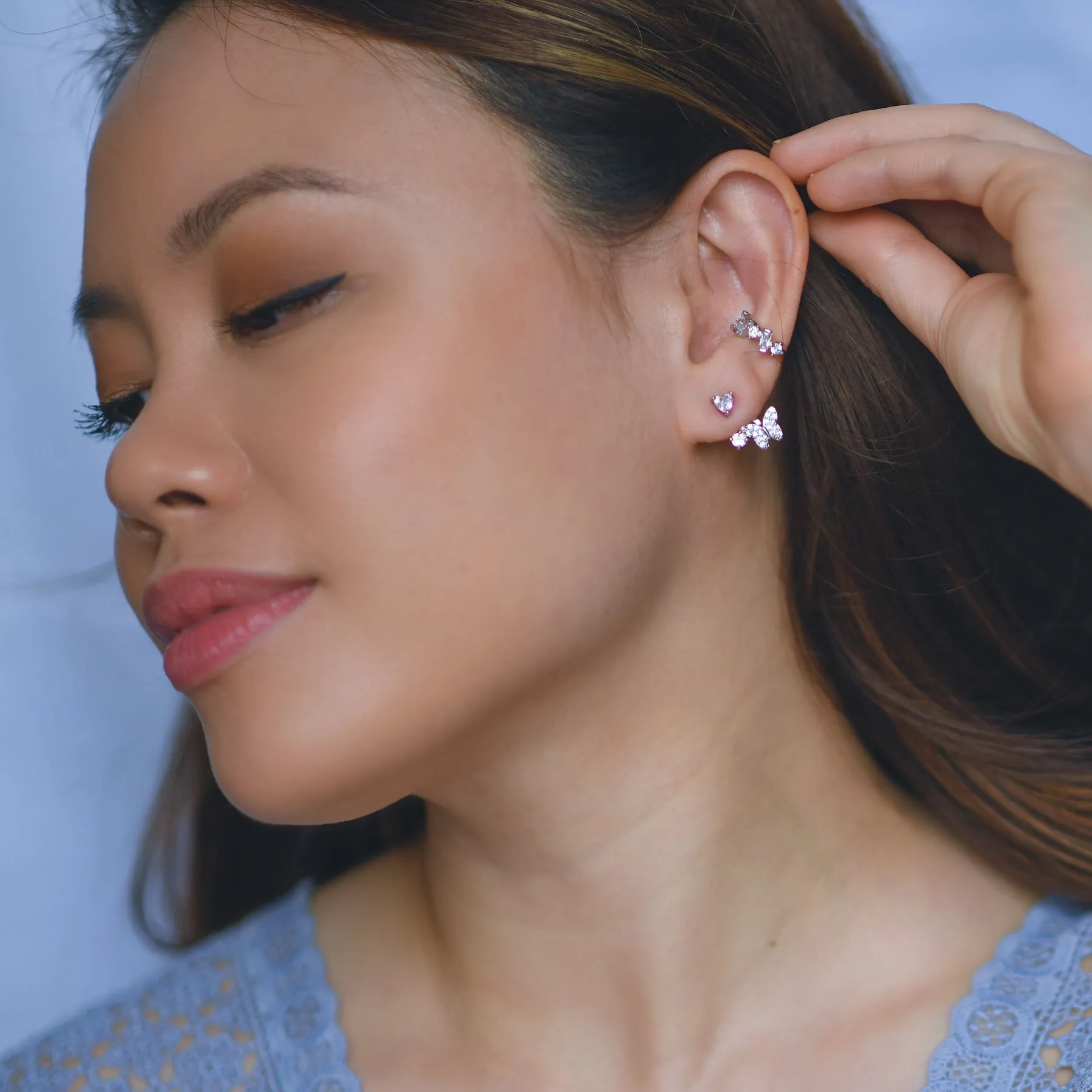 Amelia Ear Jacket | Silver