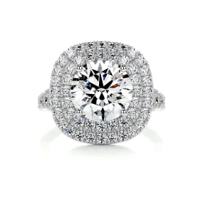 Angela Diamond Engagement Ring -Platinum