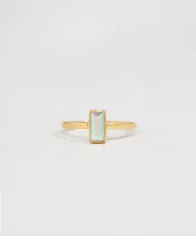 BAGUETTE CRYSTAL RING