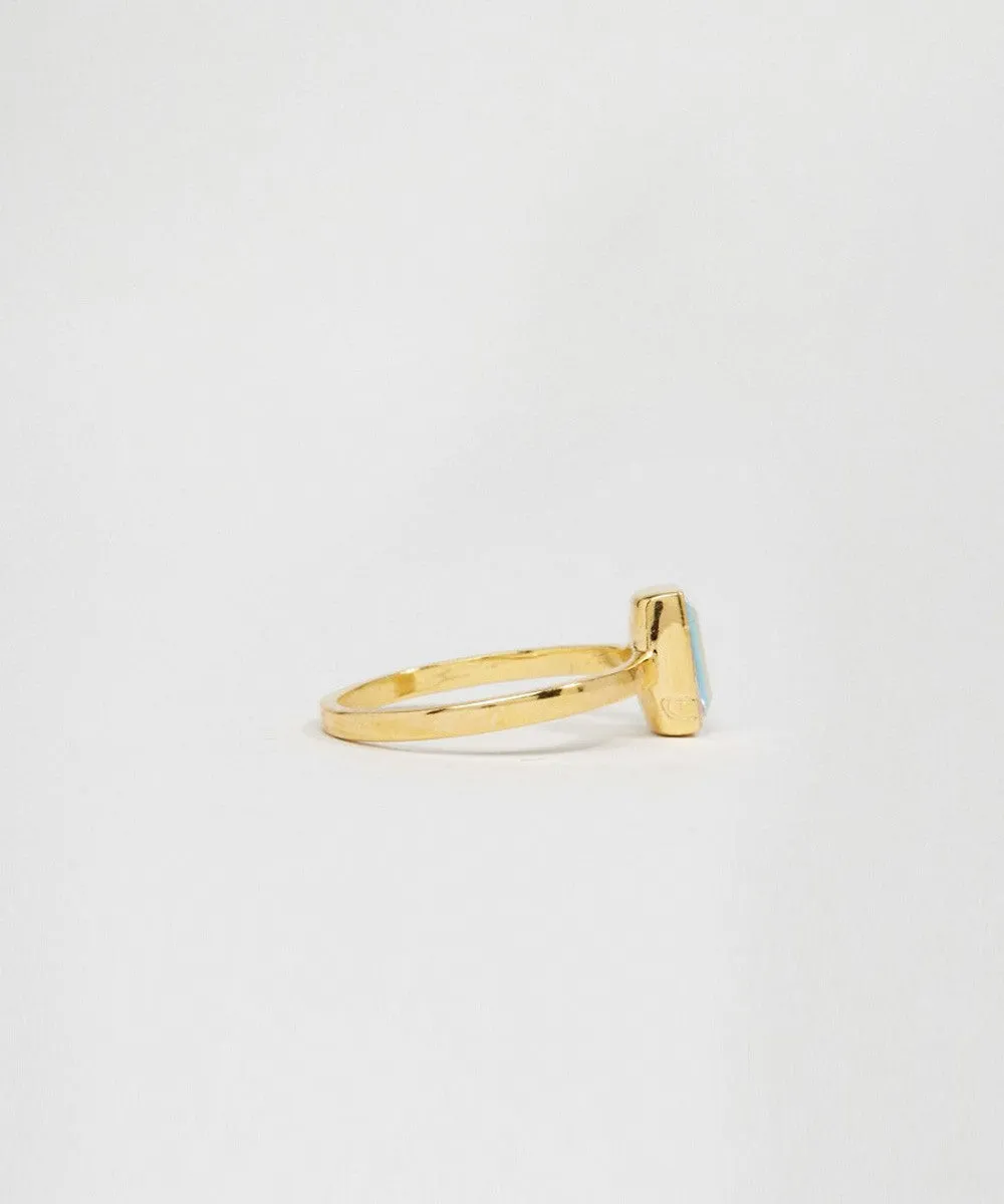 BAGUETTE CRYSTAL RING