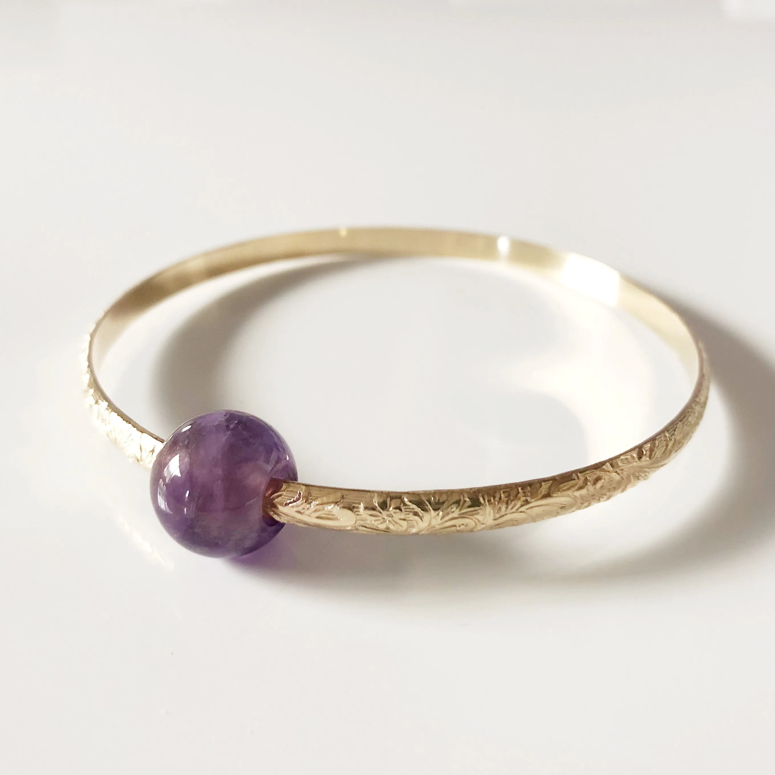 Bangle ALII - gemstones (B352)