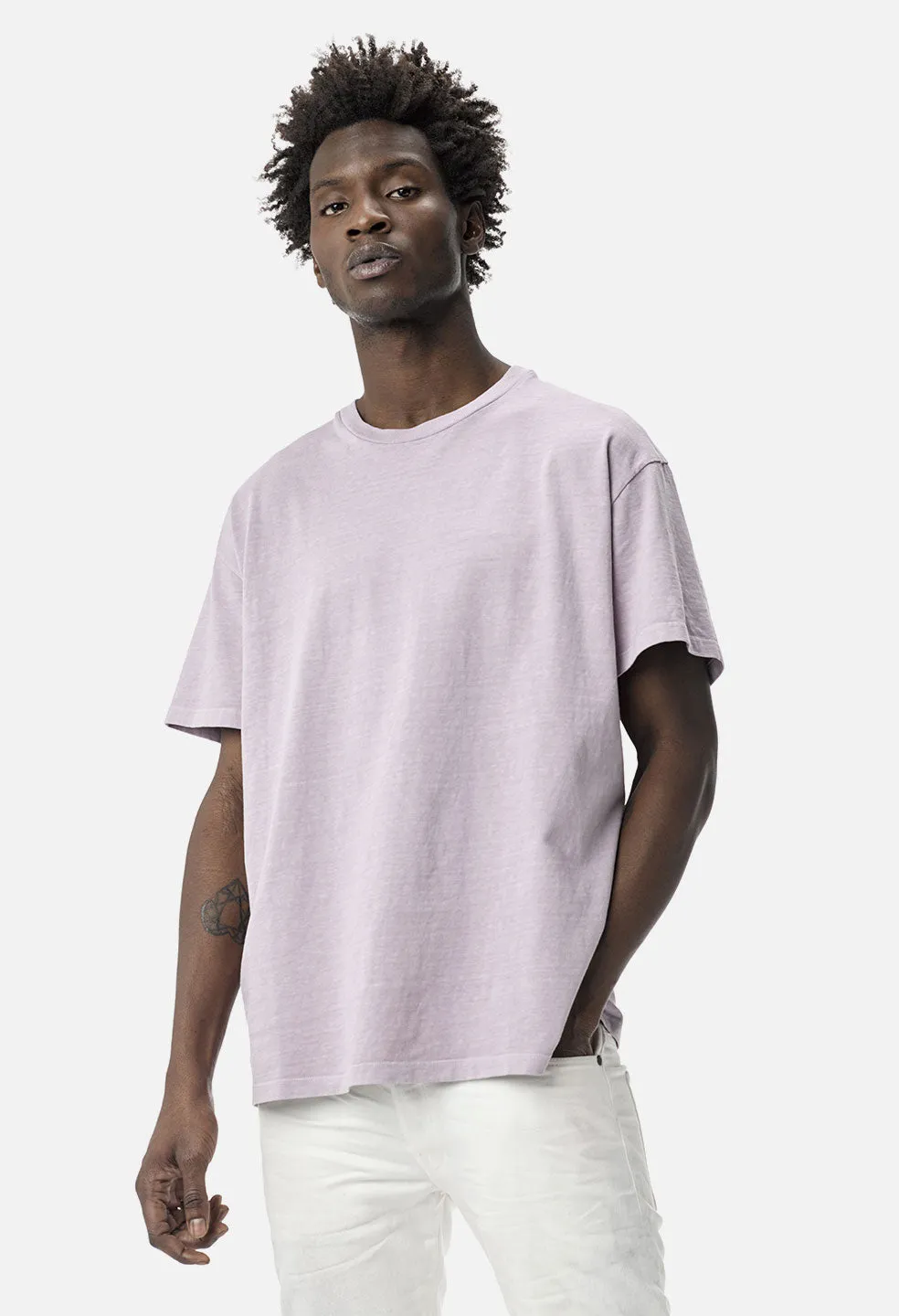 Basalt Tee / Washed Lavender