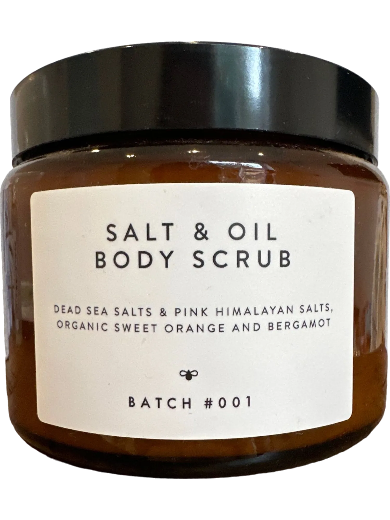 Batch #001 Natural Body Scrub with Dead Sea & Pink Himalayan Salts