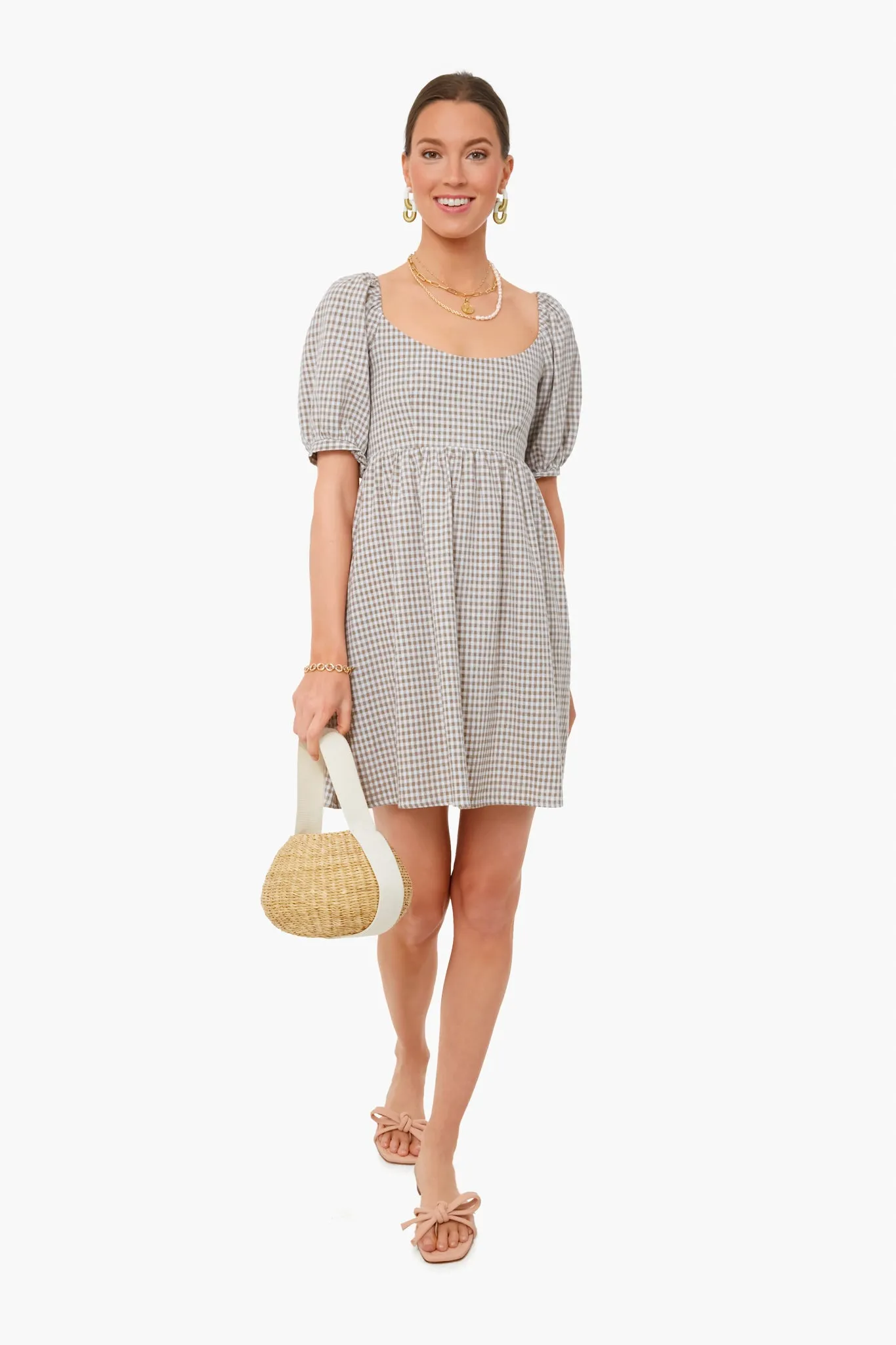 Beachwood Gingham Abigail Dress