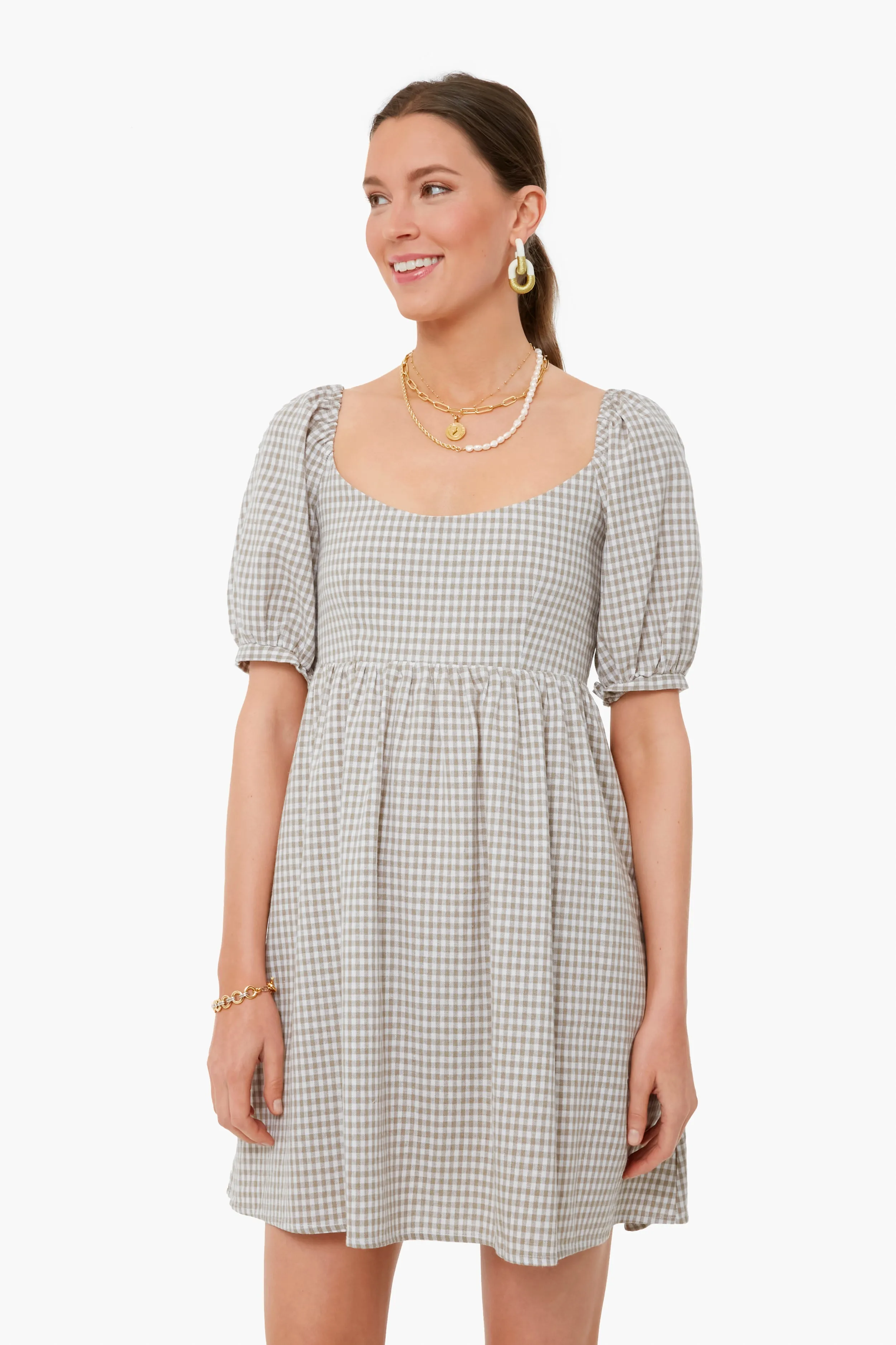 Beachwood Gingham Abigail Dress