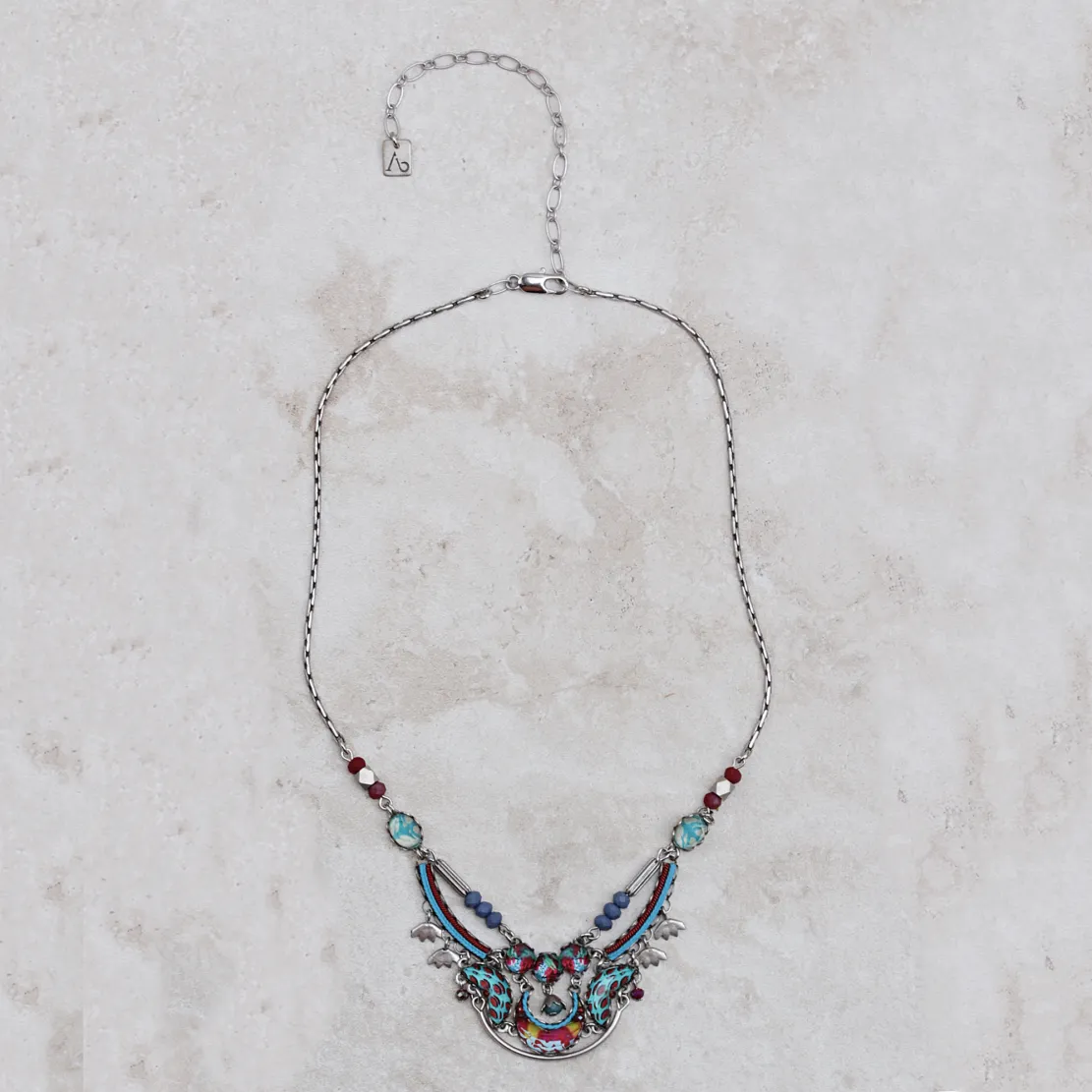 Blue Castle Necklace