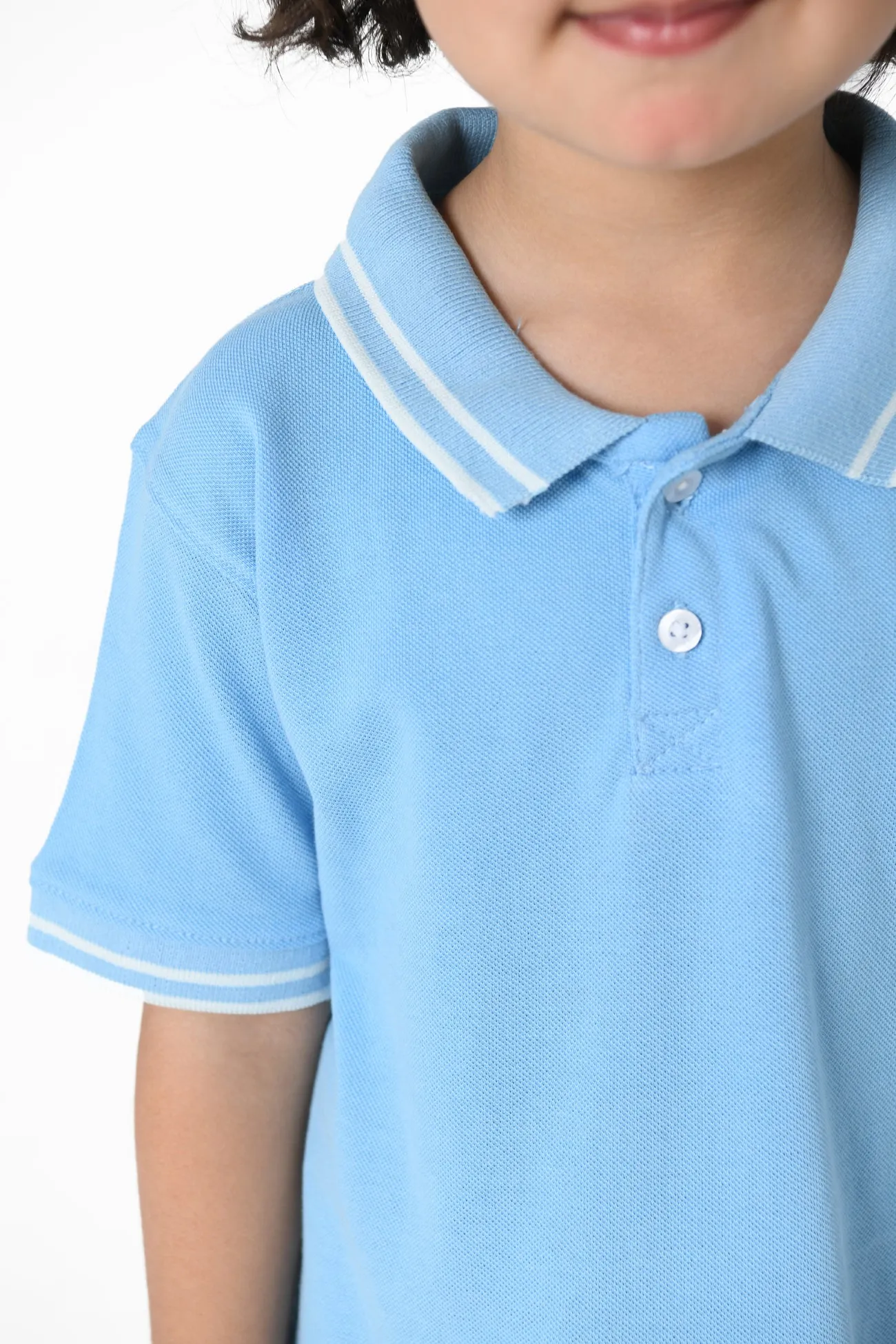 BLUE POLO SHIRT