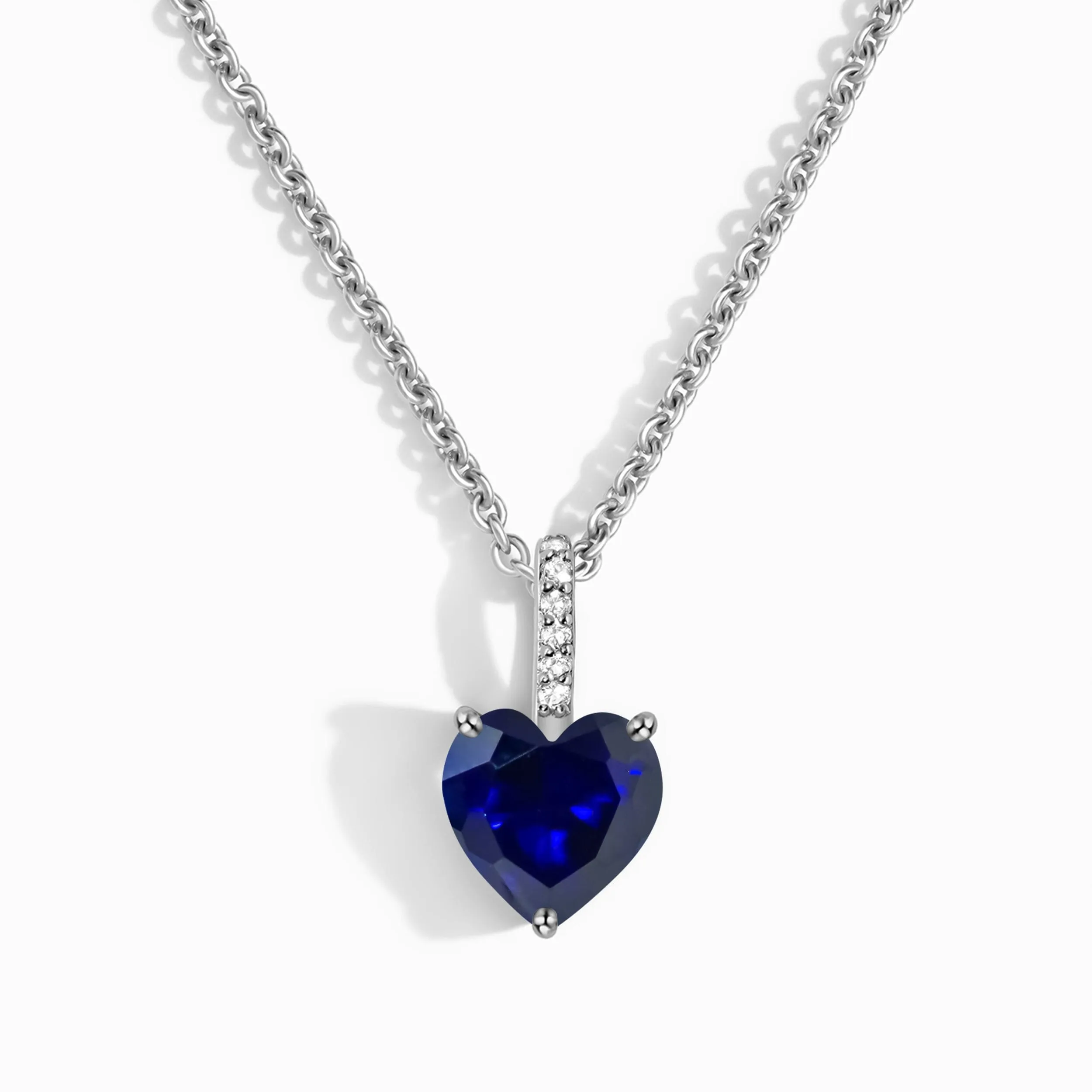 Blue Sapphire Necklace - By Your Side