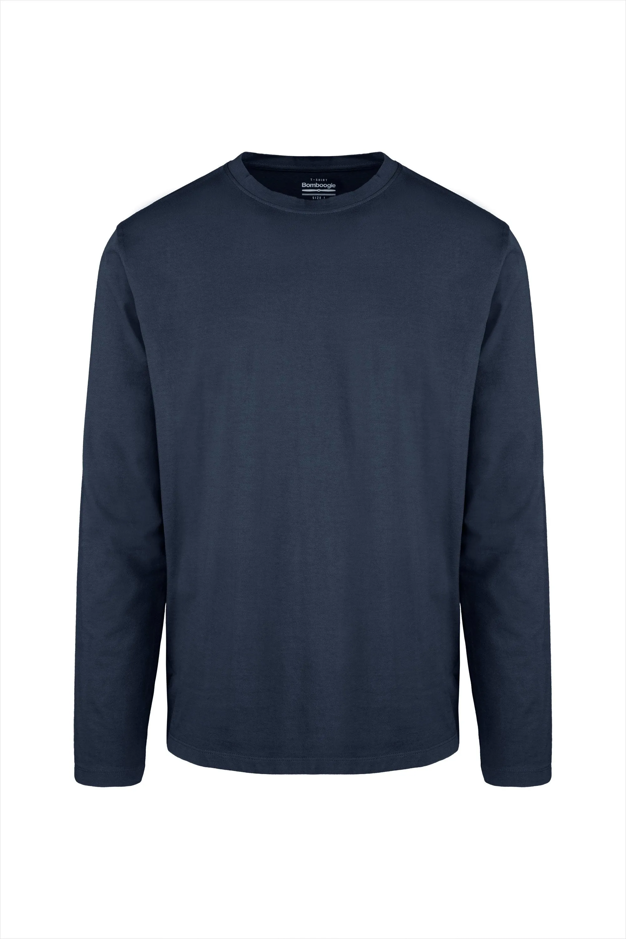 Bomboogie Long Sleeve T-Shirt in Organic Cotton TM7418TJORI 205 night blue