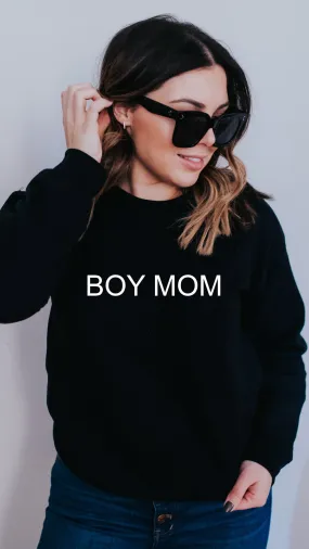 Boy Mom CREWNECK | 6 colours