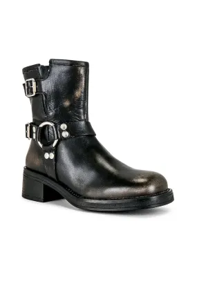 Brixton Buckle Engineer Boots