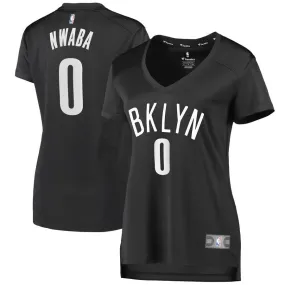 Brooklyn Nets David Nwaba Fanatics Branded Fast Break Player Statement Jersey Womens - Dark Grey | Ireland O0953K7