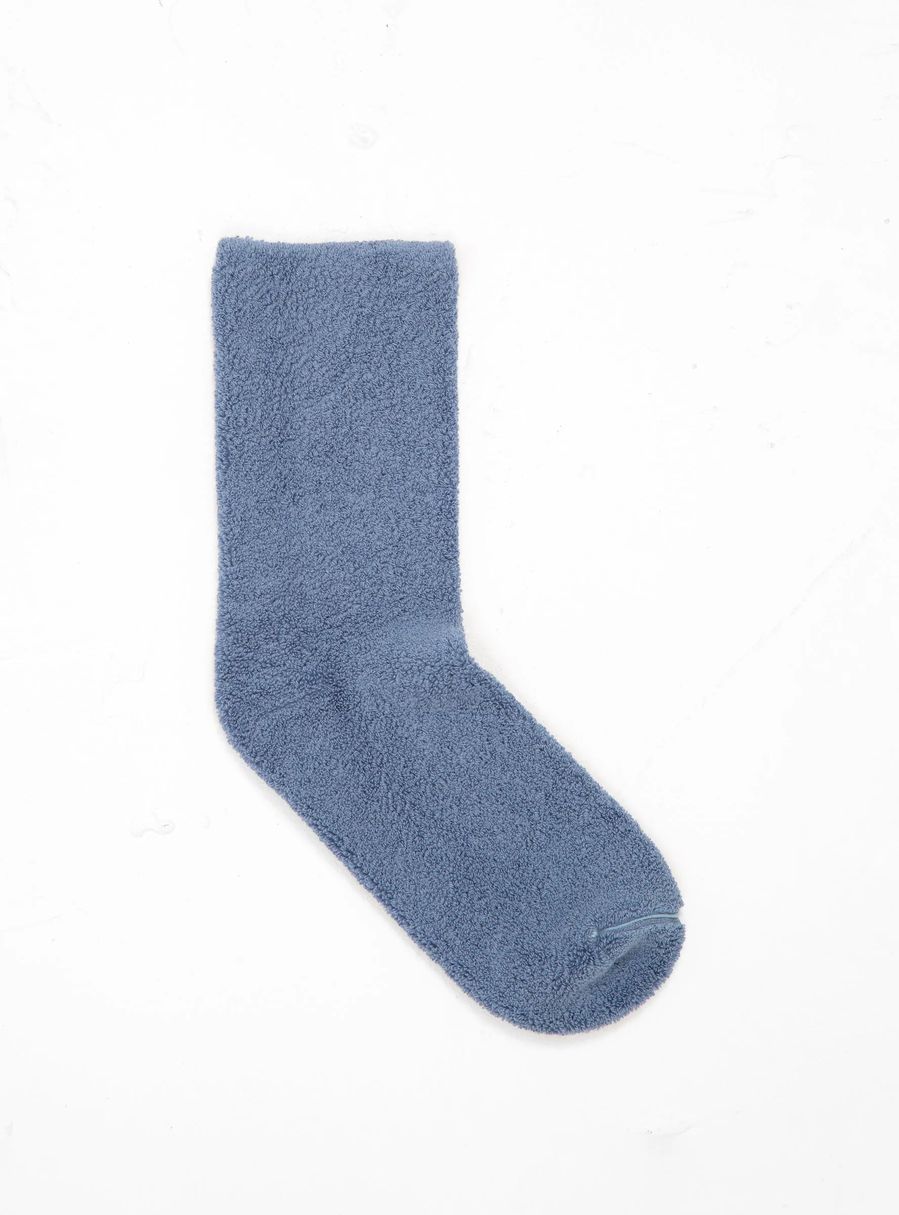 Buckle Overankle Socks Blue