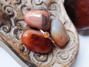 Carnelian Dainty Sterling Ring