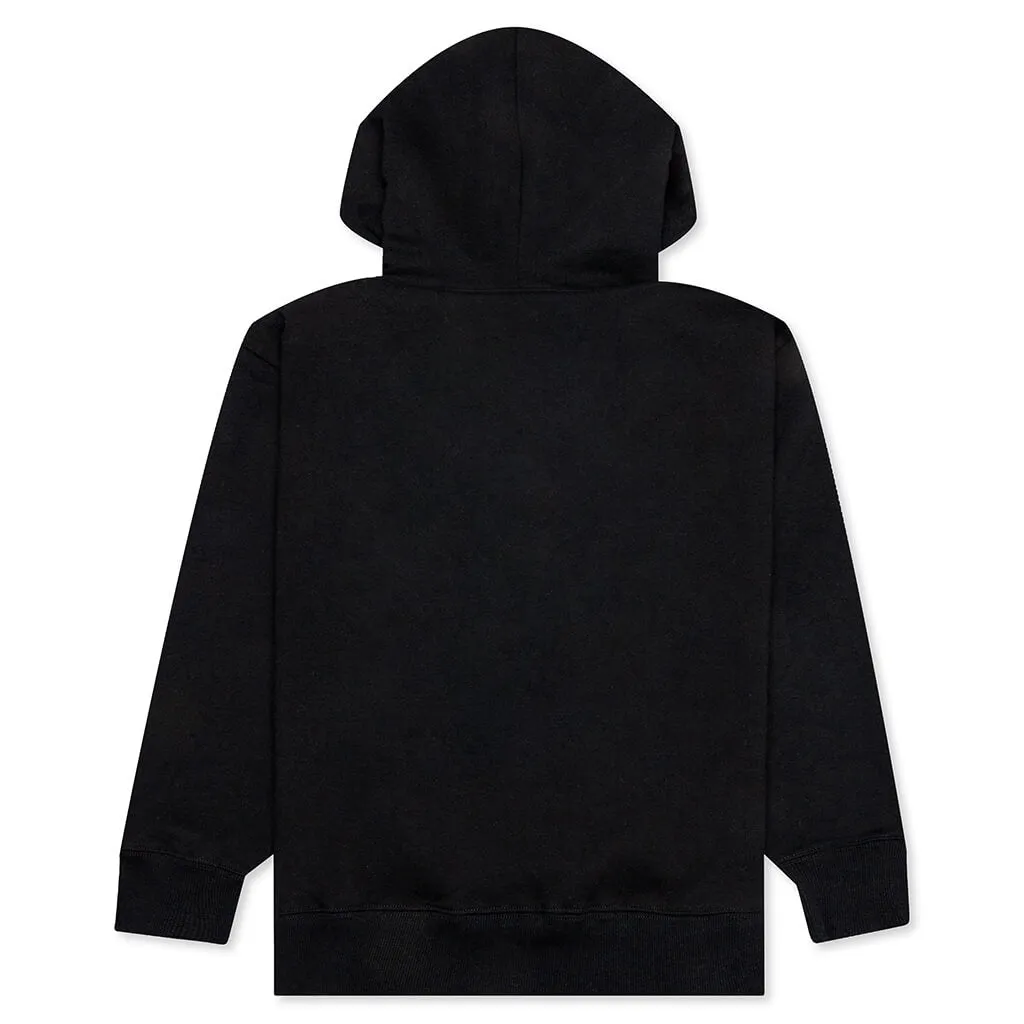 Cat Mask Hoodie - Black