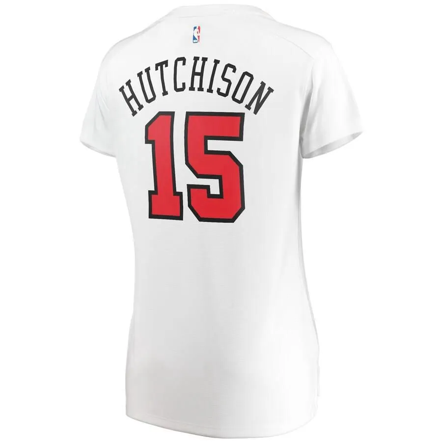 Chicago Bulls Chandler Hutchison Fanatics Branded Fast Break Player Association Jersey Womens - White | Ireland W3526Z3