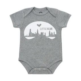 Chicago Little Bean Short Sleeve Onesie in 3-6 months