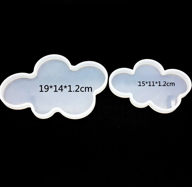 Cloud Silicone Mold Crystal Epoxy Mould Handmade DIY Jewelry Epoxy Charms Pendant Home Decoration 1pcs 103110