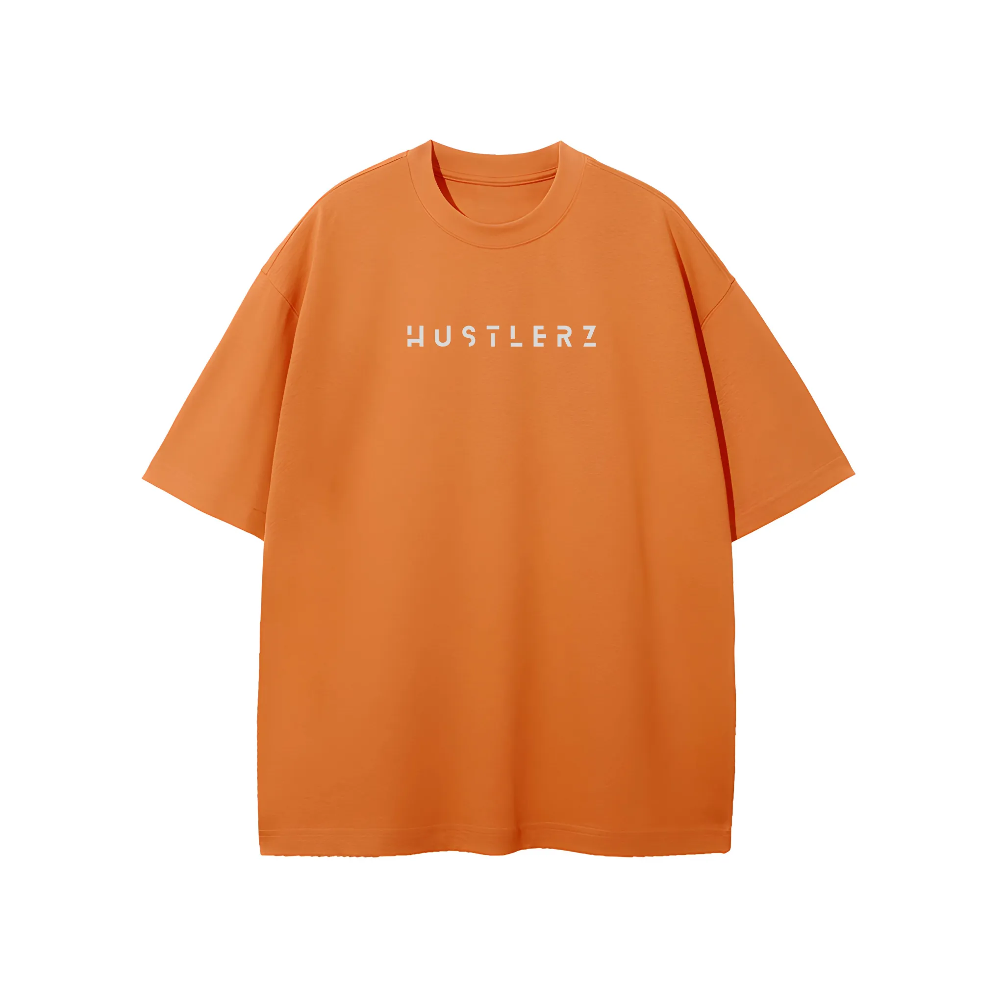 Cotton Oversized T-Shirt - Orange Dream Hope