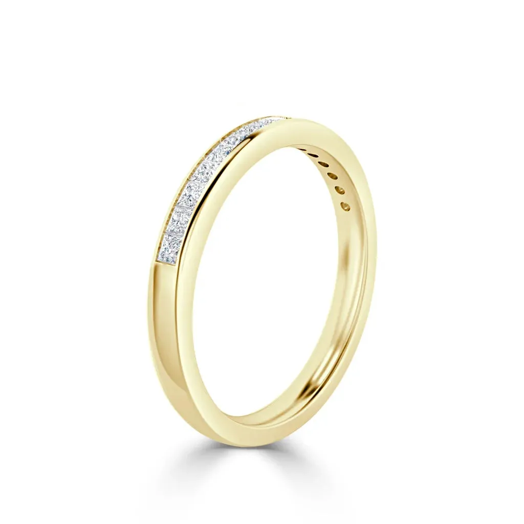 Crystal - 18ct Yellow Gold