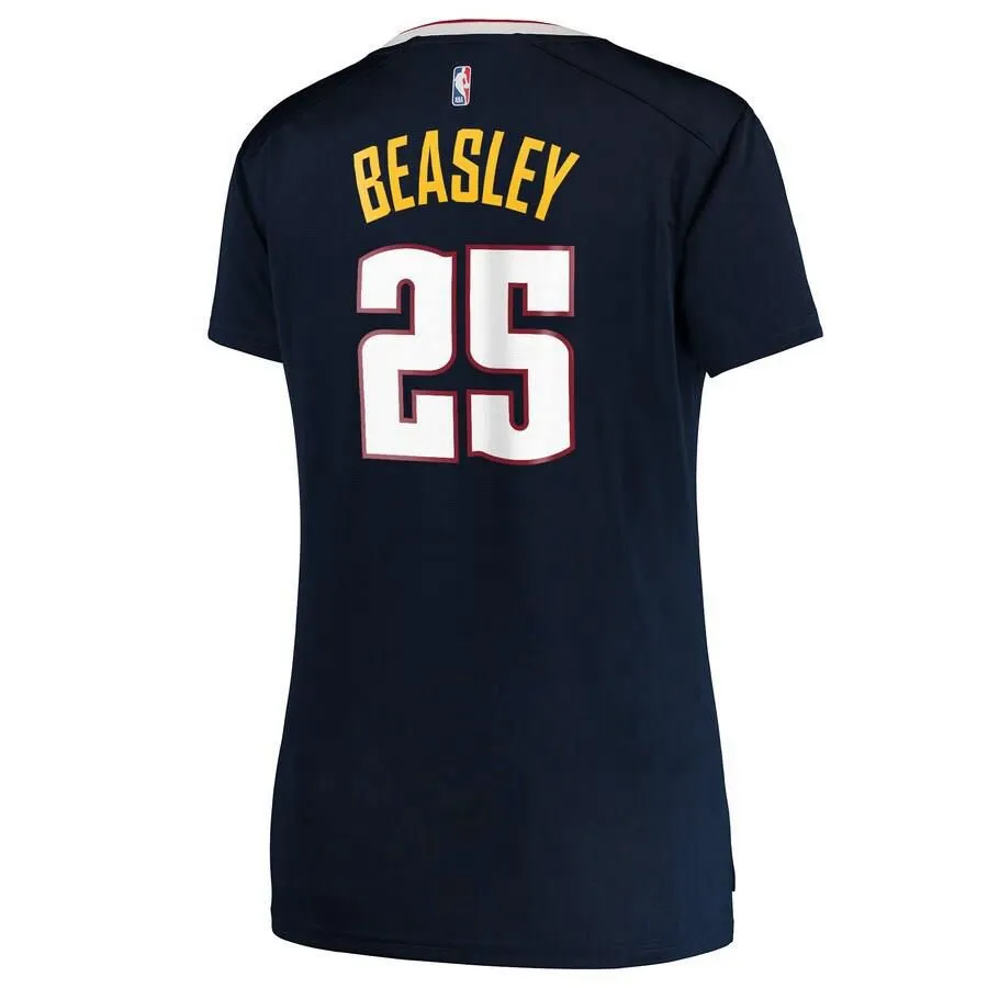 Denver Nuggets Malik Beasley Fanatics Branded Fast Break Player Icon Jersey Womens - Navy | Ireland N8274A5