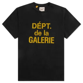 Dept De La Galerie Classic Tee - Black