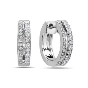 Diamond Mini Hoops earrings