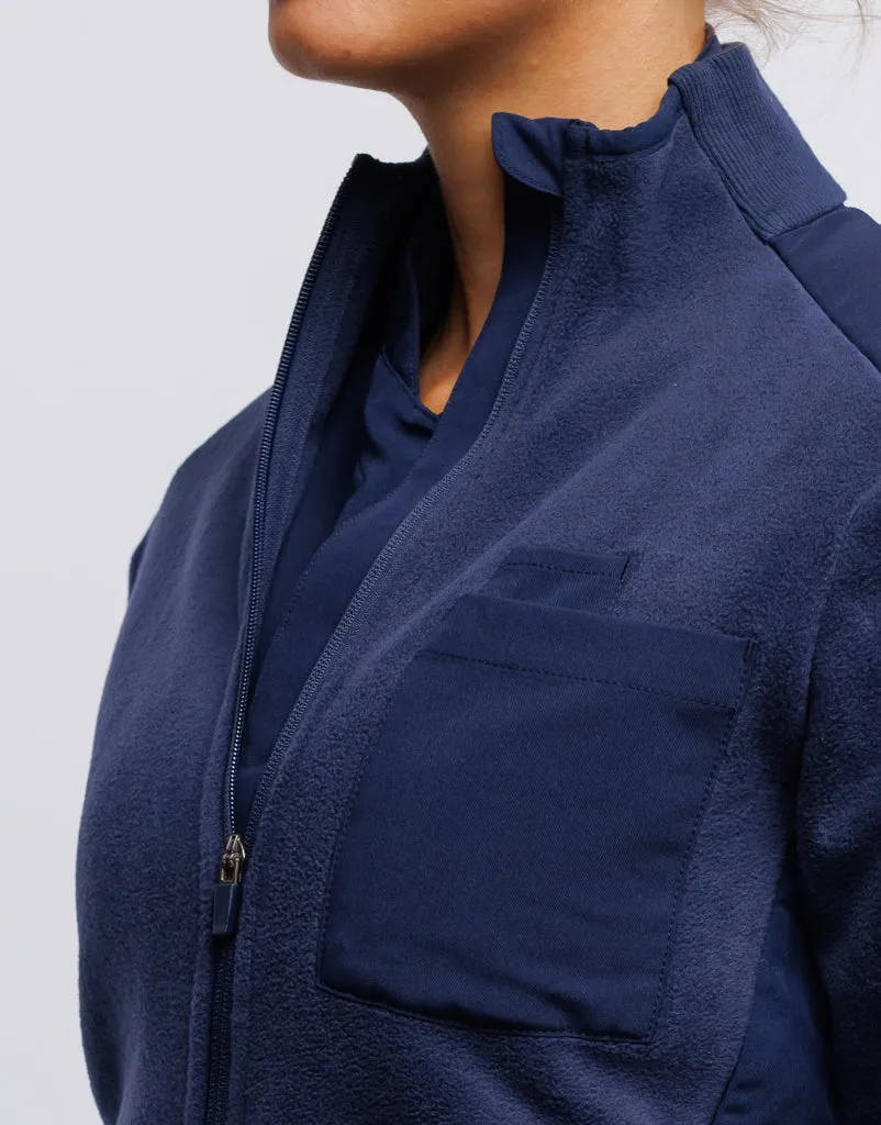 Essential Fleece Jacket - True Navy