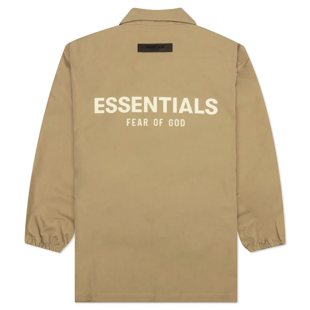 Essentials Kid's Coaches Jacket - Oak