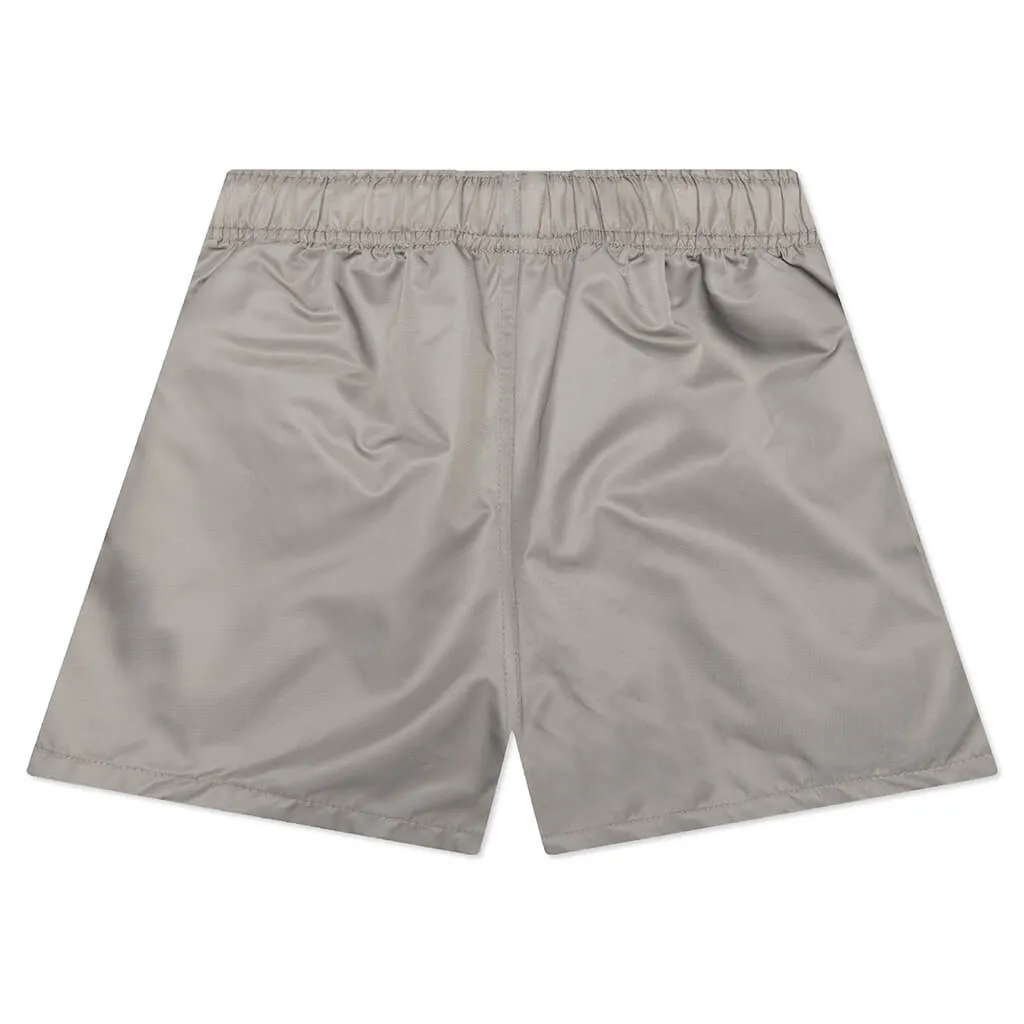 Essentials Kid's Running Short - Desert Taupe