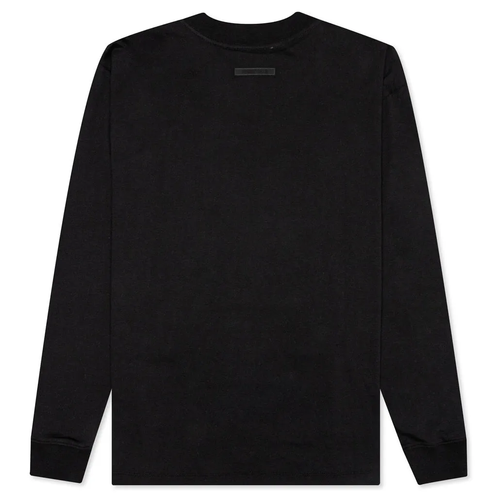 Essentials L/S Tee - Stretch Limo