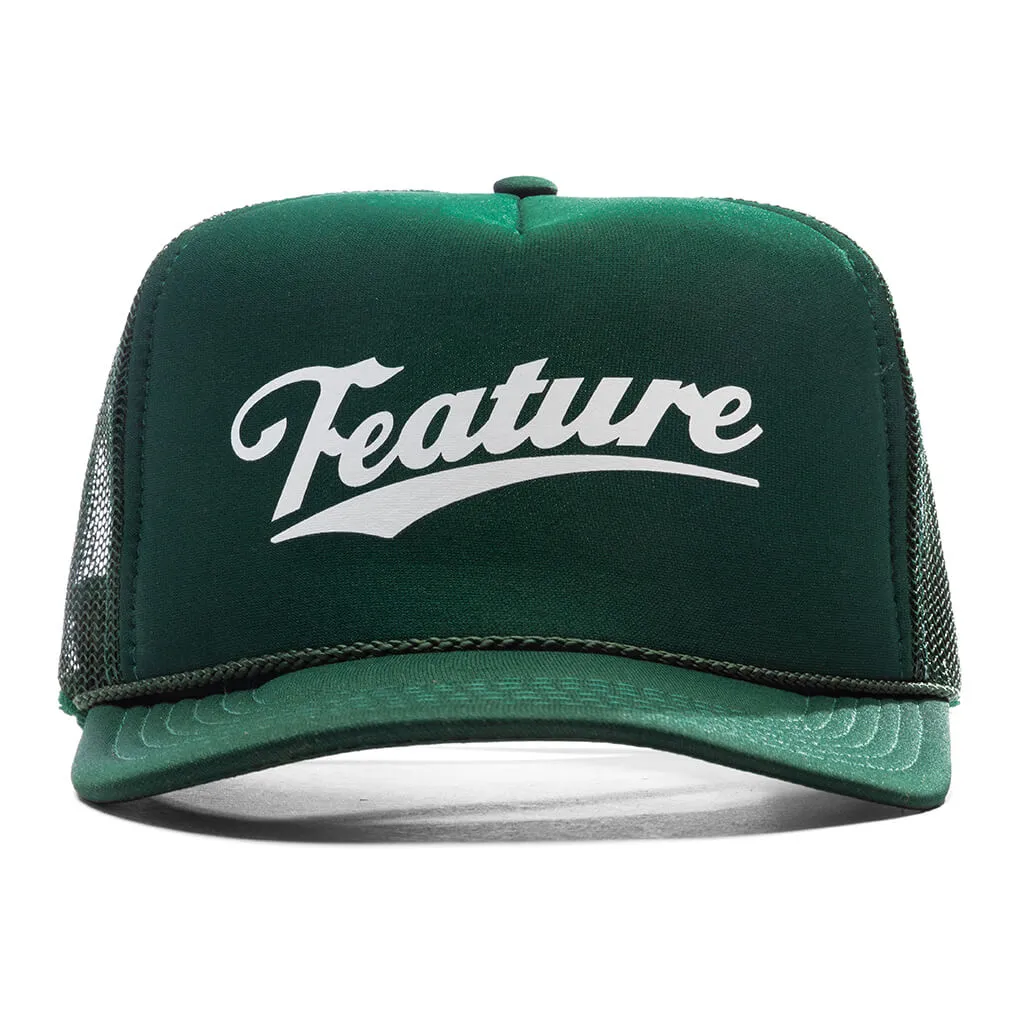 Frew Trucker Hat - Dark Green